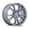 Performance Replicas Pr137 18X8 +34 Silver Gray