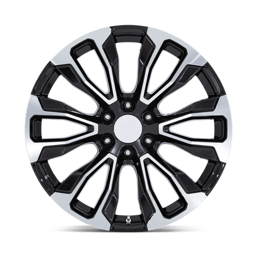Performance Replicas Pr211 22X9 +28 Gloss Black Machined Face