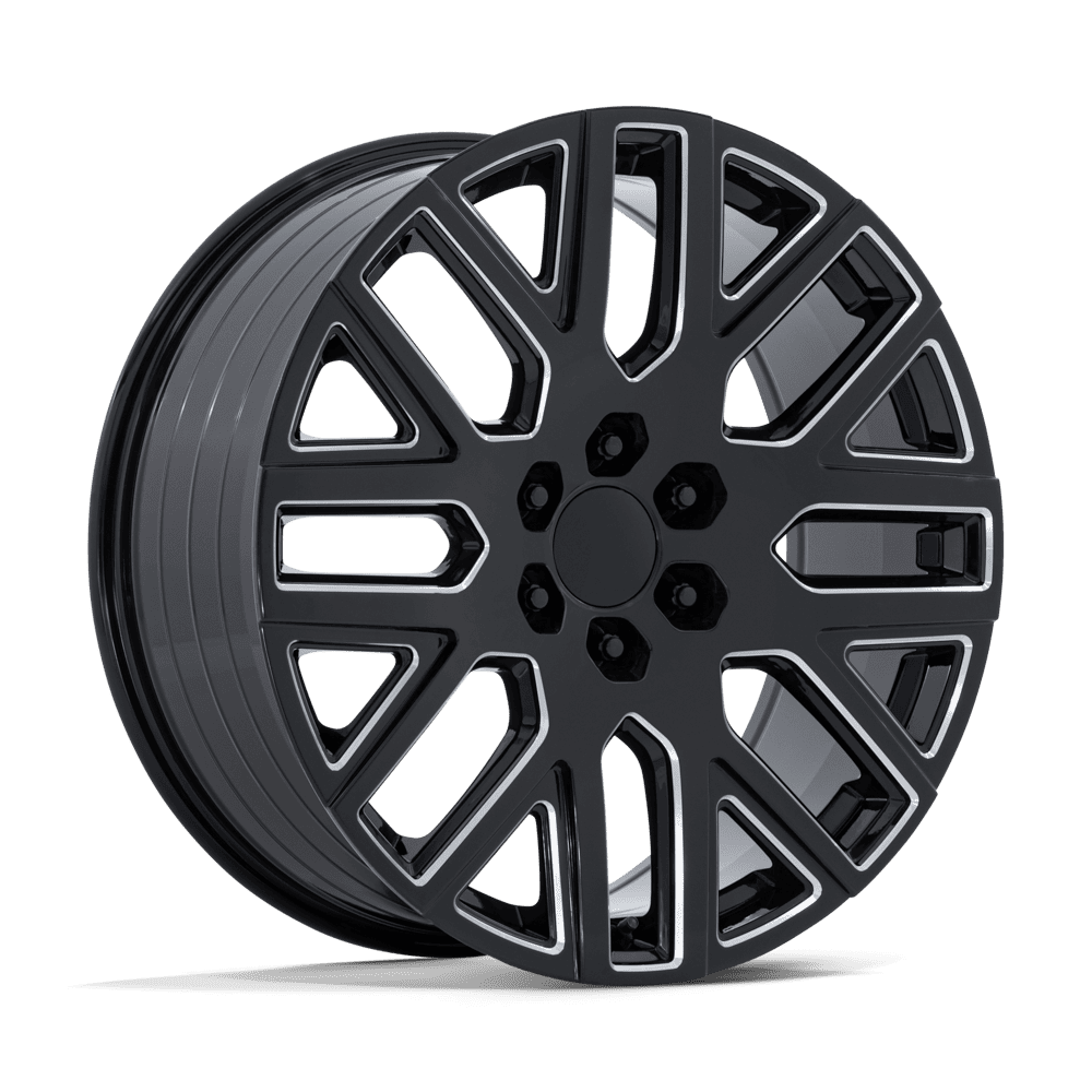 Performance Replicas Pr231 22X9 +28 Gloss Black Milled