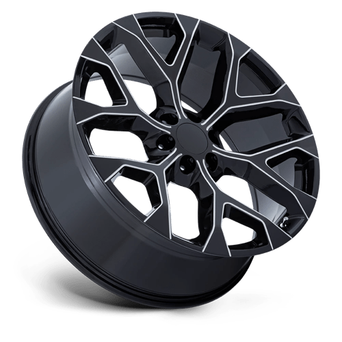 Performance Replicas Pr177 20X9 +24 Gloss Black Milled