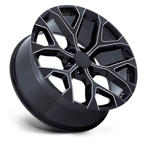 Performance Replicas Pr177 22X9 +24 Gloss Black Milled