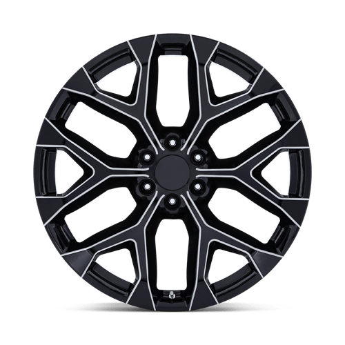 Performance Replicas Pr177 26X10 +24 Gloss Black Milled