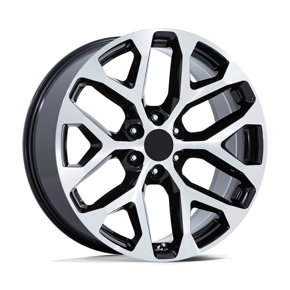 Performance Replicas Pr177 20X9 +24 Gloss Black Machined Face