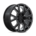 Performance Replicas Pr199 22X9 +28 Gloss Black Milled