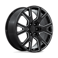 Performance Replicas Pr199 24X10 +31 Gloss Black Milled