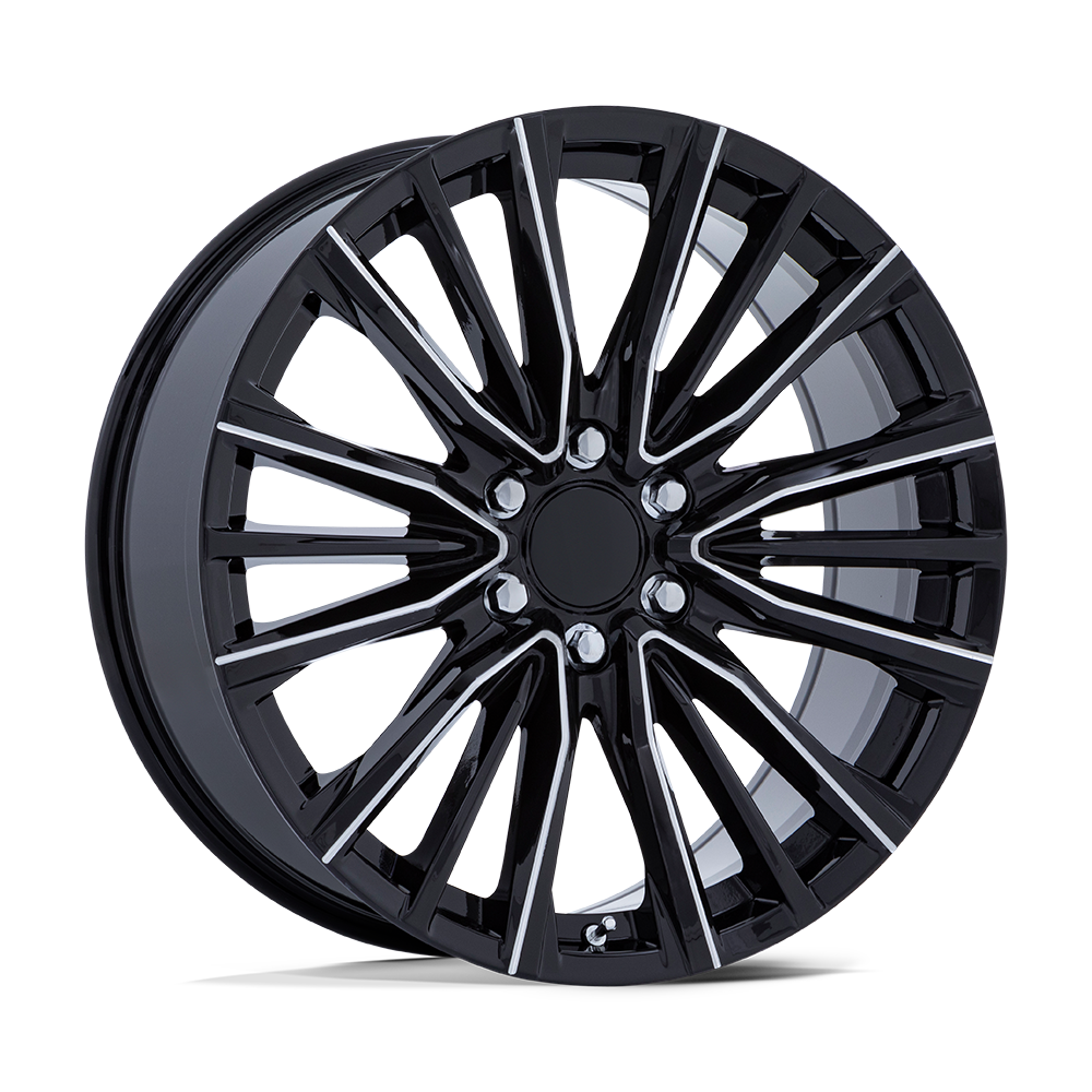 Performance Replicas Pr223 22X9 +28 Gloss Black Milled