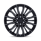 Performance Replicas Pr223 26X10 +28 Gloss Black Milled