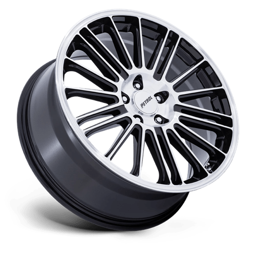Petrol Pe001 P1D 20X8.5 +40 Gloss Black W/ Machined Face