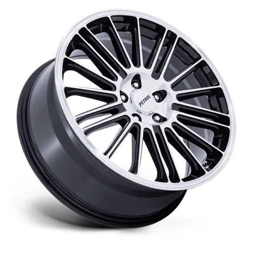 Petrol Pe001 P1D 19X8 +40 Gloss Black W/ Machined Face