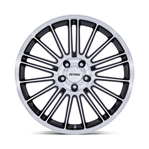 Petrol Pe001 P1D 17X8 +40 Gloss Black W/ Machined Face