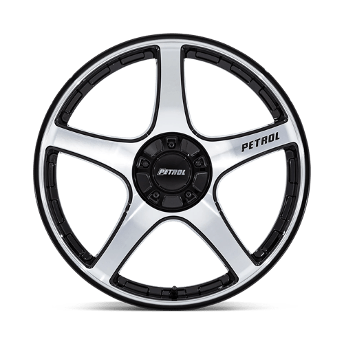 Petrol Pe003 P2E 19X8 +35 Gloss Black W/ Machined Face