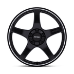 Petrol Pe003 P2E 19X8 +40 Gloss Black W/ Machined Lip