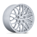 Petrol Pe004 P3E 17X8 +40 Machined Brushed Gloss Silver