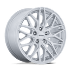 Petrol Pe004 P3E 20X8.5 +40 Machined Brushed Gloss Silver