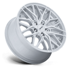 Petrol Pe004 P3E 18X8 +40 Machined Brushed Gloss Silver