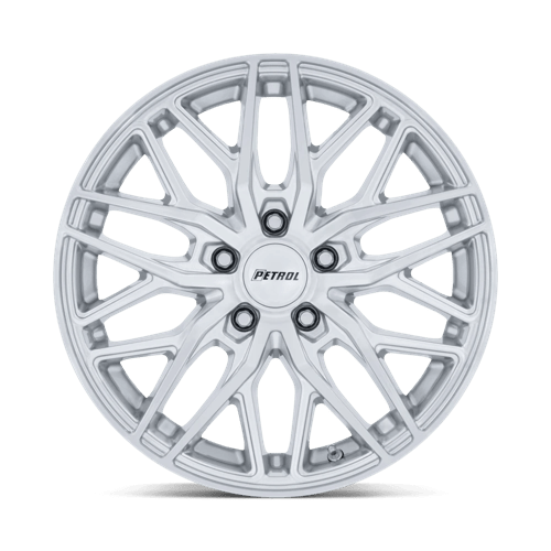 Petrol Pe004 P3E 17X8 +40 Machined Brushed Gloss Silver