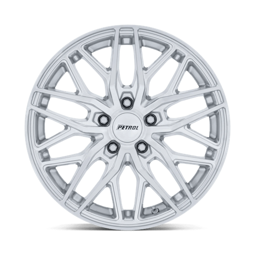 Petrol Pe004 P3E 17X8 +40 Machined Brushed Gloss Silver