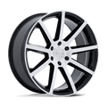 Petrol Pe007 P6E 20X9.5 +25 Gloss Black W/ Machined Face