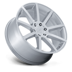 Petrol Pe007 P6E 20X9.5 +25 Gloss Silver W/ Machined Face