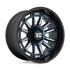 Xd Xd865 Phoenix 20X10 -18 Metallic Blue Milled W/ Blk Lp