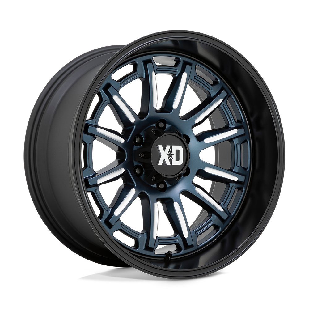 Xd Xd865 Phoenix 20X9 +0 Metallic Blue Milled W/ Blk Lp