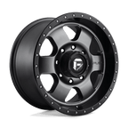 Fuel 1Pc D619 Podium 18X9 +20 Matte Gunmetal Black Bead Ring