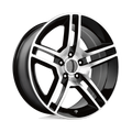 Performance Replicas Pr101 18X10 +24 Gloss Black Machined