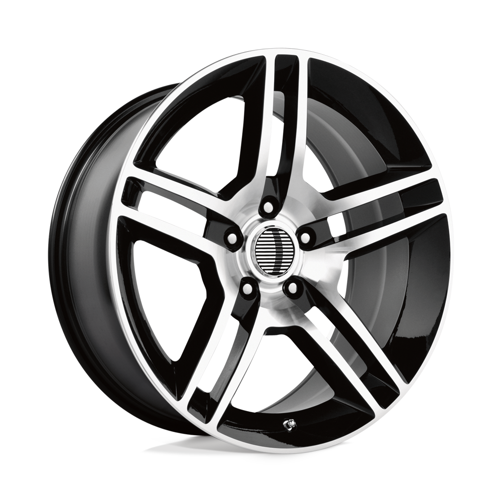 Performance Replicas Pr101 18X10 +24 Gloss Black Machined