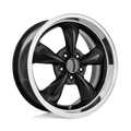 Performance Replicas Pr106 18X10 +45 Gloss Black W/ Machined Lip