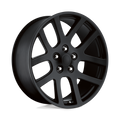 Performance Replicas Pr107 22X9 +18 Semi Gloss Black