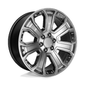 Performance Replicas Pr113 20X9 +24 Hyper Silver Dark W/ Accents