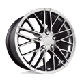 Performance Replicas Pr121 19X10 +79 Hyper Silver Dark