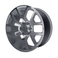Performance Replicas Pr150 22X9 +27 Silver Machined