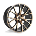 Performance Replicas Pr161 20X10 +18 Black Bronze