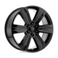 Performance Replicas Pr172 22X9 +44 Gloss Black