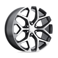 Performance Replicas Pr176 22X9 +24 Gunmetal Machined