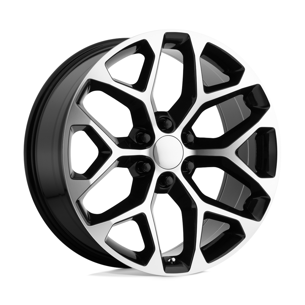 Performance Replicas Pr176 20X9 +24 Gloss Black Machined