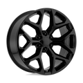Performance Replicas Pr176 22X9 +24 Matte Black