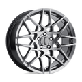 Performance Replicas Pr178 19X9.5 +30 Hyper Silver