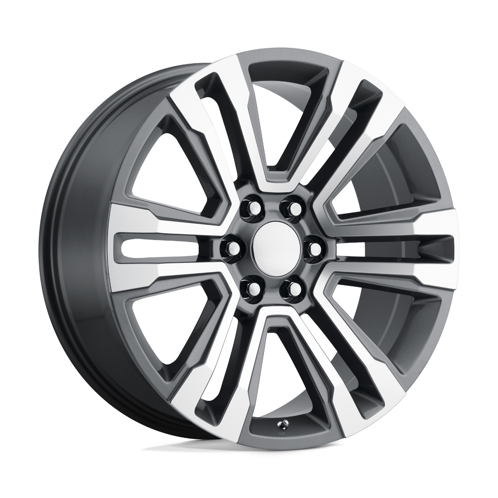Performance Replicas Pr182 22X9 +24 Gunmetal Machined