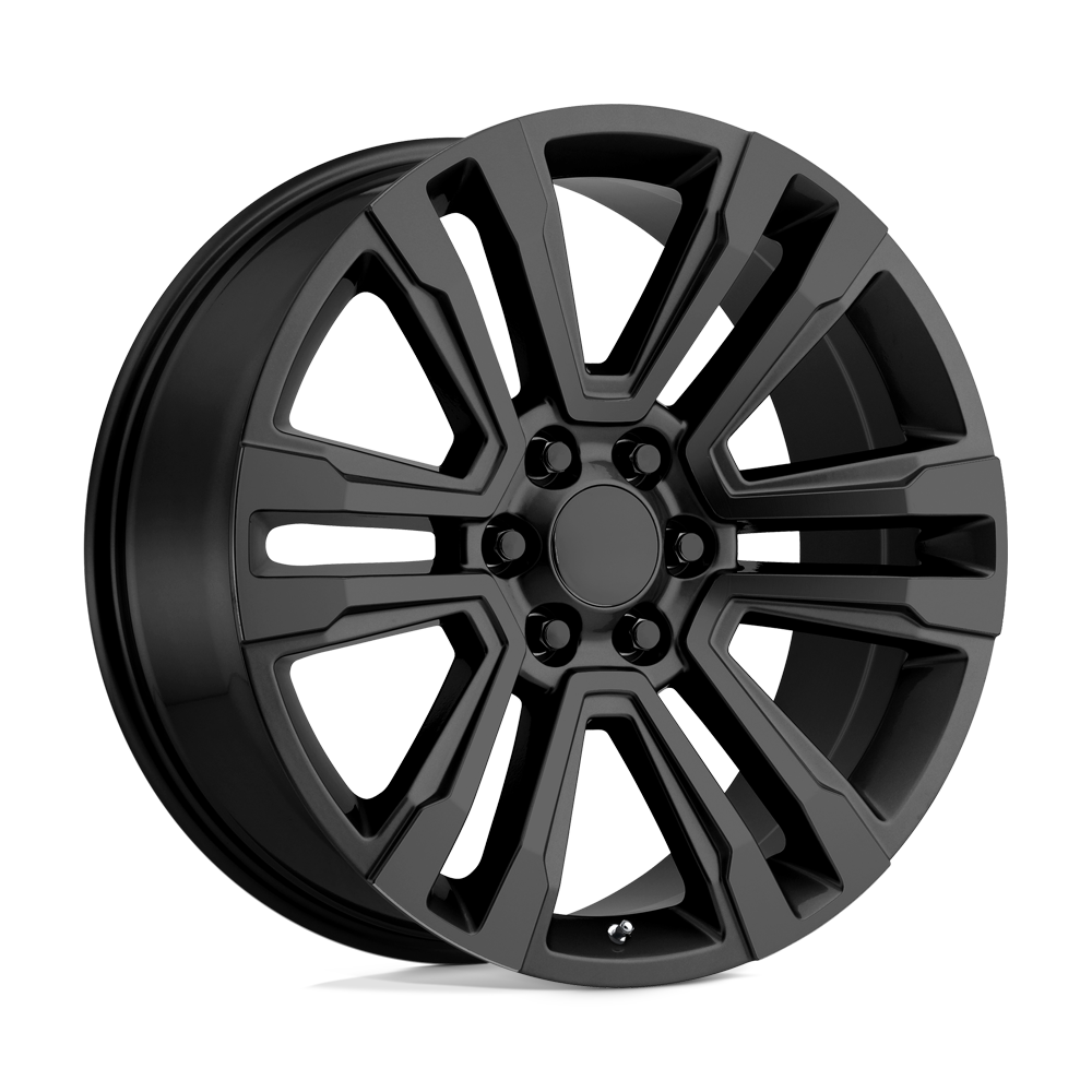 Performance Replicas Pr182 22X9 +24 Satin Black