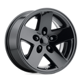 Performance Replicas Pr185 16X8 +0 Gloss Black