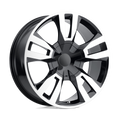 Performance Replicas Pr188 24X10 +31 Gloss Black Machined