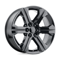 Performance Replicas Pr191 22X9 +24 Gloss Black