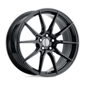 Performance Replicas Pr193 17X9 +24 Gloss Black