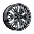 Performance Replicas Pr197 22X9 +28 Gloss Black Milled