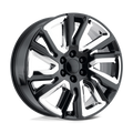 Performance Replicas Pr202 22X9 +28 Gloss Black W/ Chr Acc