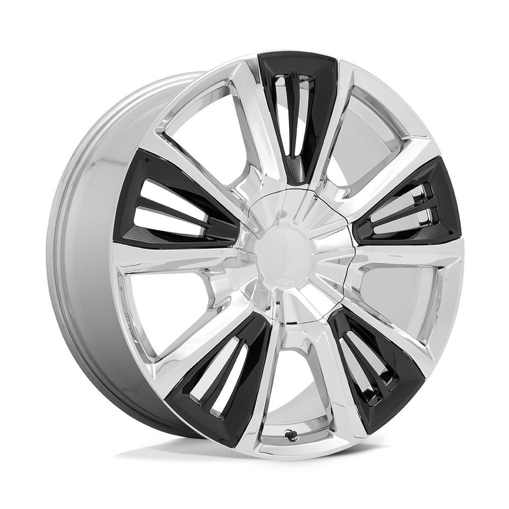 Performance Replicas Pr212 22X9 +28 Chrome W/ Gloss Black Accents