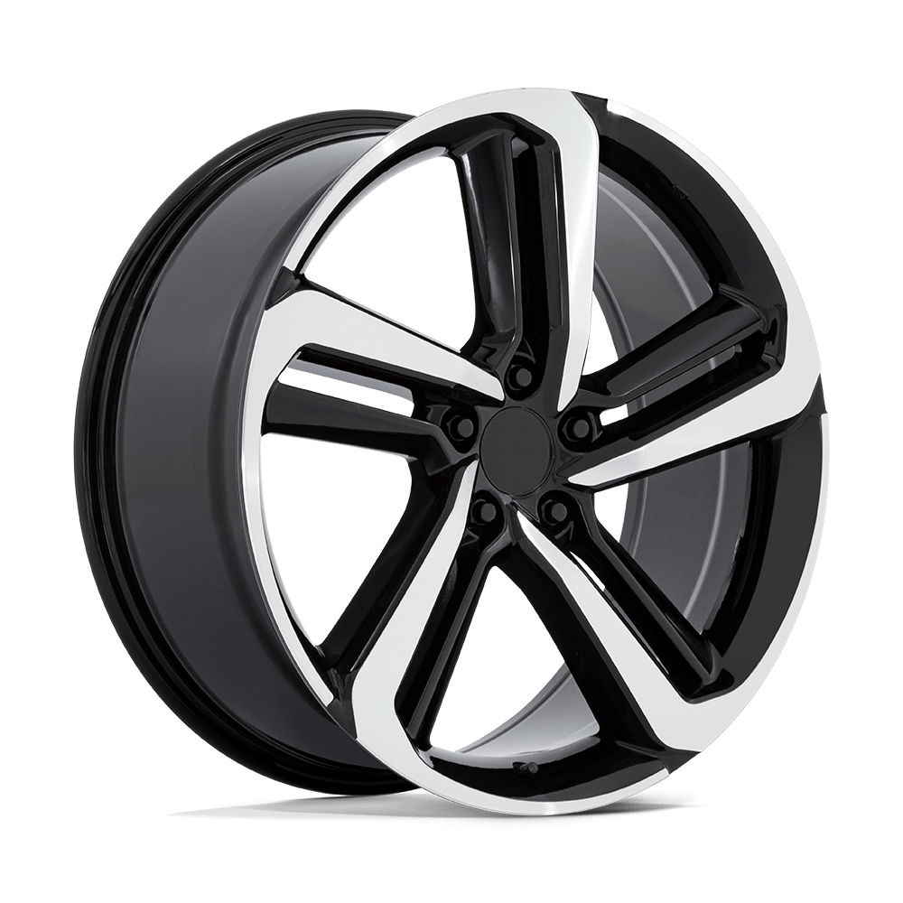 Performance Replicas Pr216 20X8.5 +45 Gloss Black Machined