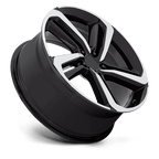 Performance Replicas Pr216 20X8.5 +45 Gloss Black Machined
